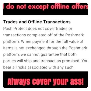 💖OFFLINE SALES & REFUND POLICY💖